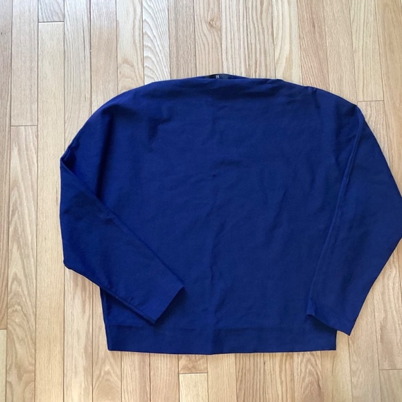 Banana Republic Long Sleeve Heavy Cotton Top Prep Size Small - Picture 6 of 13